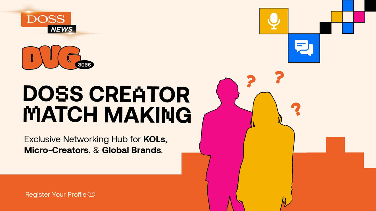 Mau Kolaborasi Bareng Brand Impian? Kenalin DOSS Creator Matchmaking di DOSS Vaganza 2026