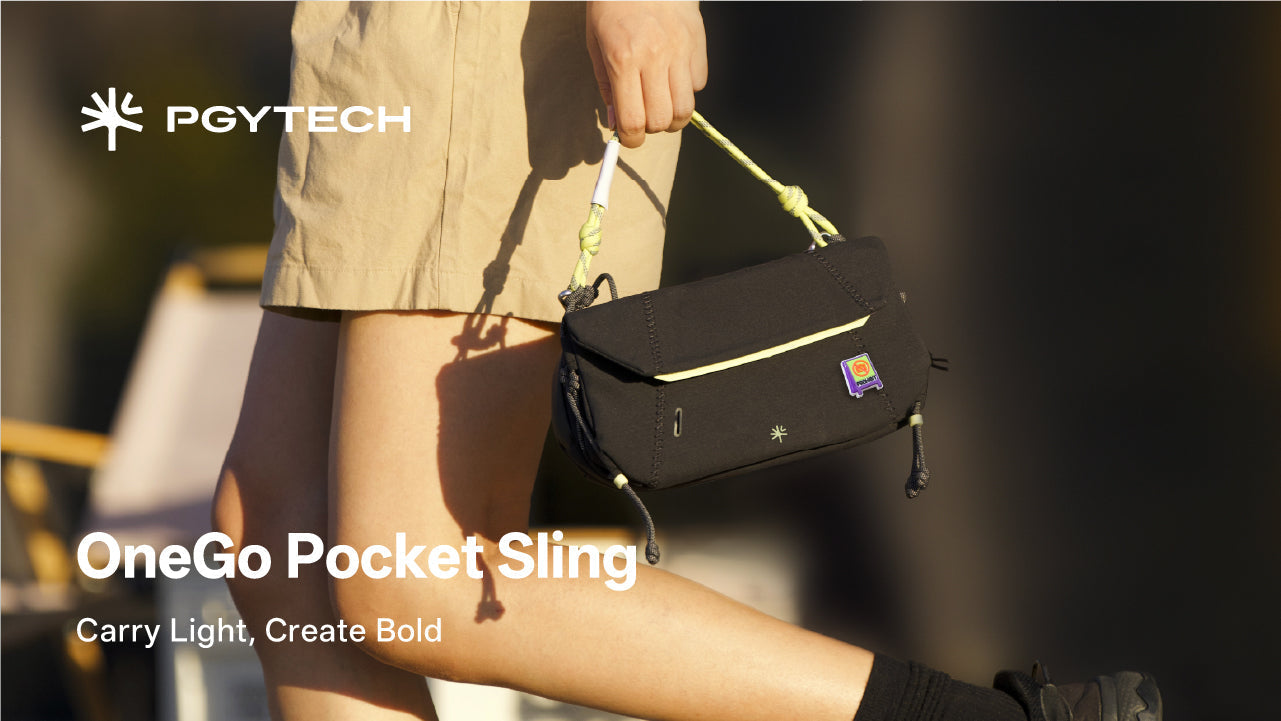 PGYTECH OneGo Pocket Sling: Tas Kamera Compact yang Stylish dan Fungsional