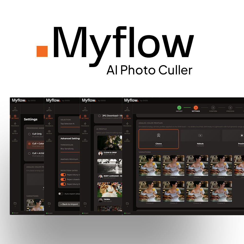 MyFlow by DOSS: Aplikasi AI Culling Lokal yang Bikin Kerja Fotografer Jadi Sat-Set!
