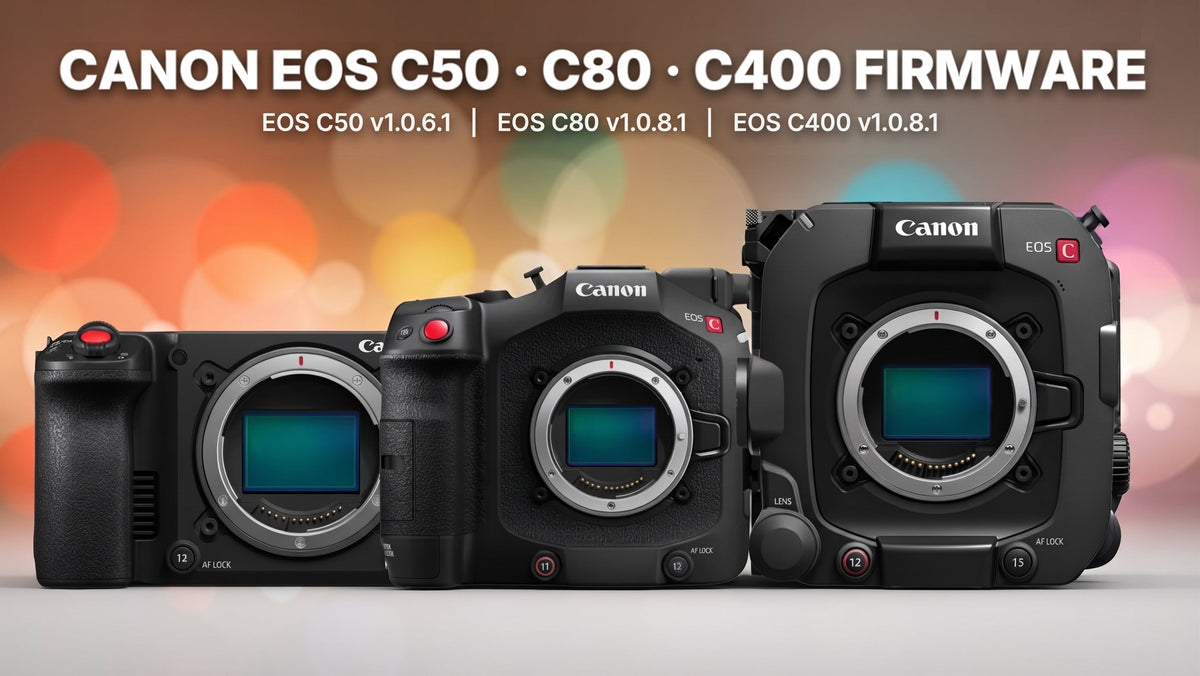Firmware Baru Canon C50, C80, dan C400 Dirilis: Bug Foto Beres & Keamanan Streaming Makin Ketat