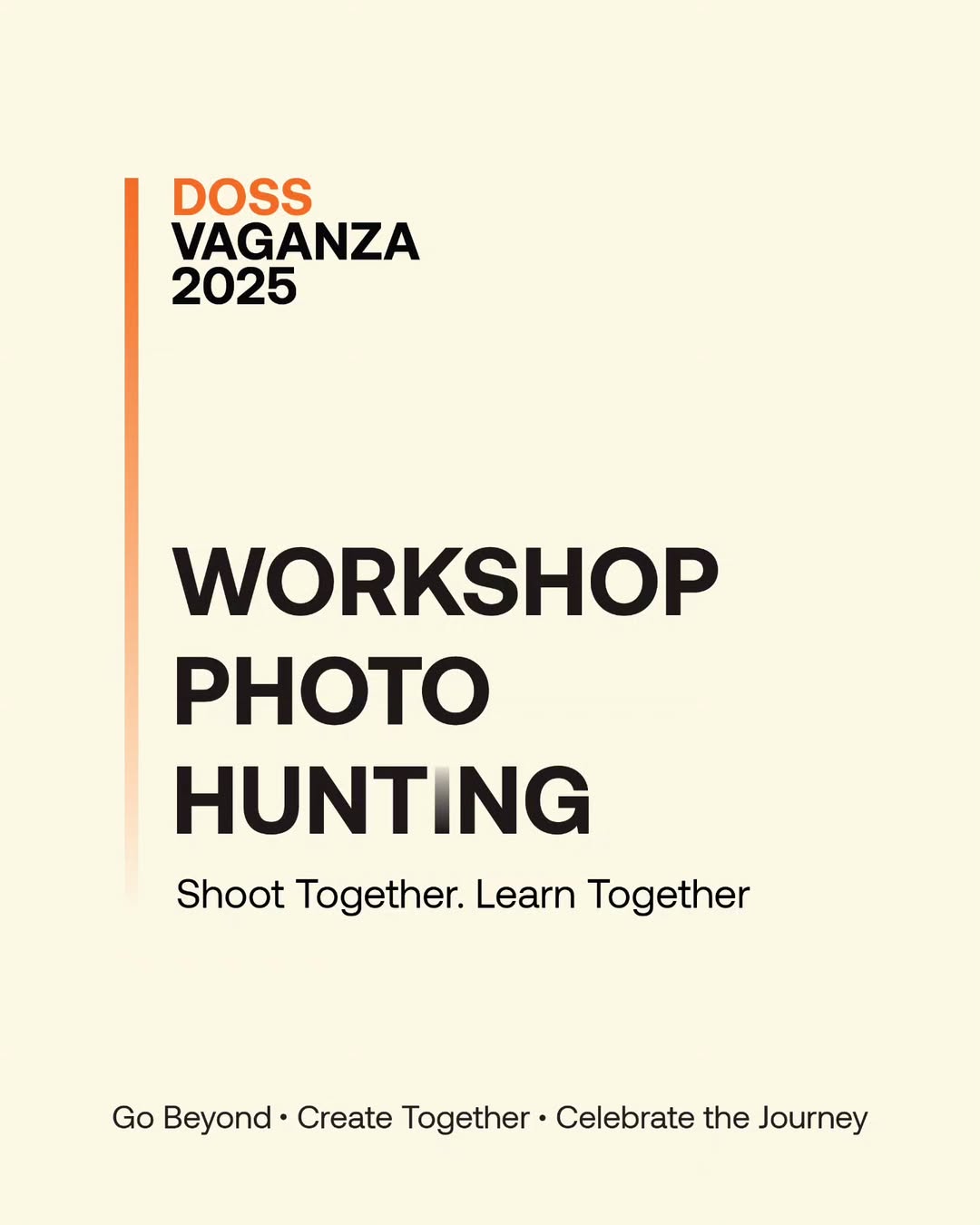 Ayo Ikutan Workshop Photo Hunting di DOSS Vaganza 2025: Bisa Belajar Langsung Bareng Darwis Triadi, Aldo Sinarta, & Erick Saragih