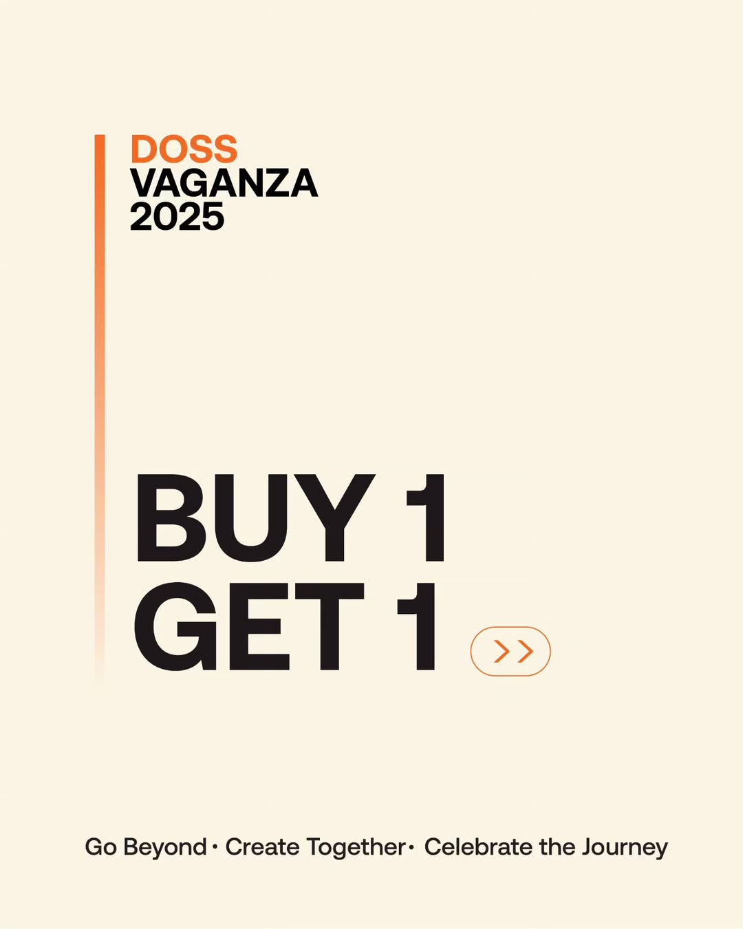Promo Buy 1 Get 1 Hadir di DOSS Vaganza 2025, Jangan Sampai Ketinggalan