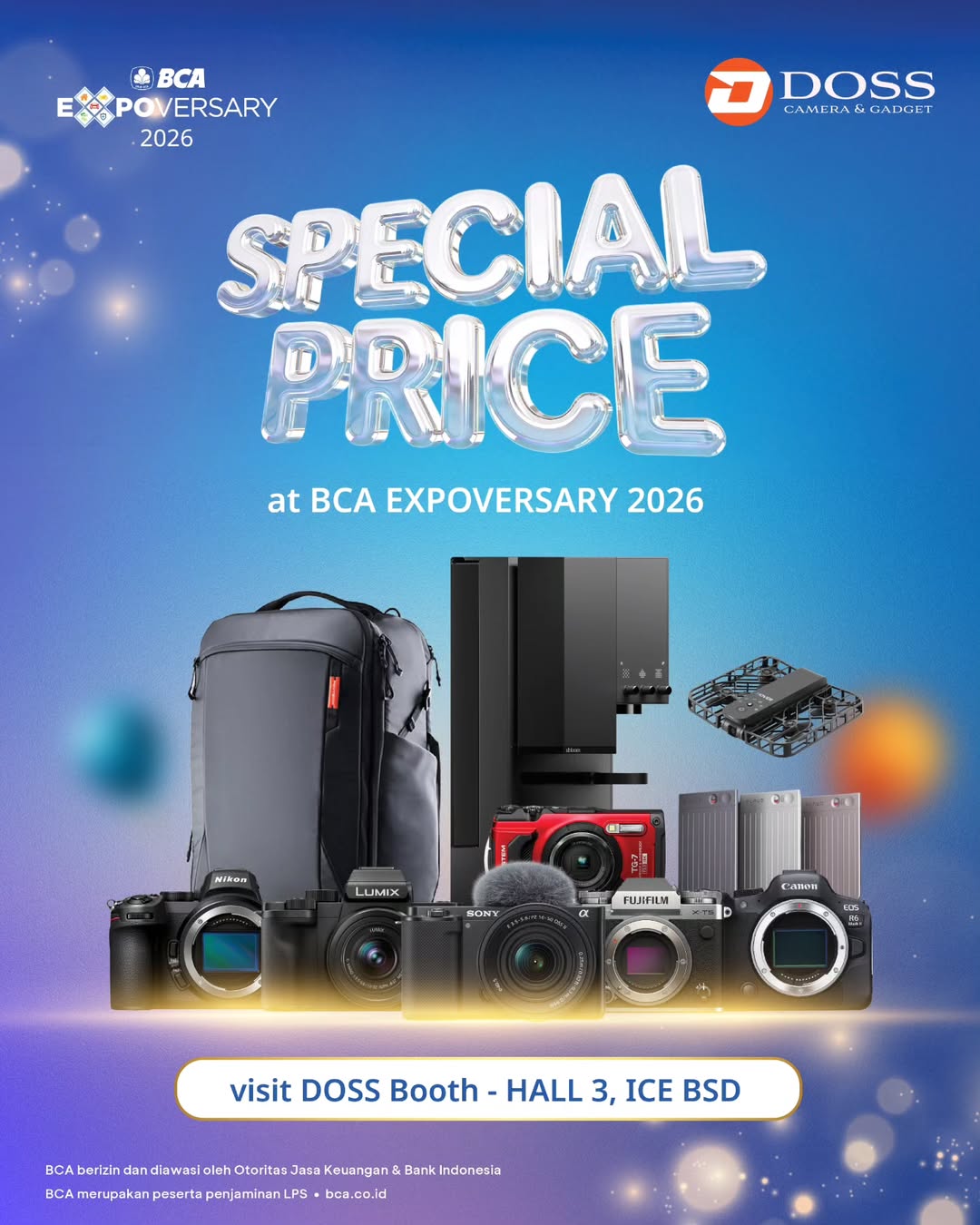 Yuk Intip Promo Spesial DOSS di BCA Expoversary 2026, Dapatkan Juga Free Gift Menarik