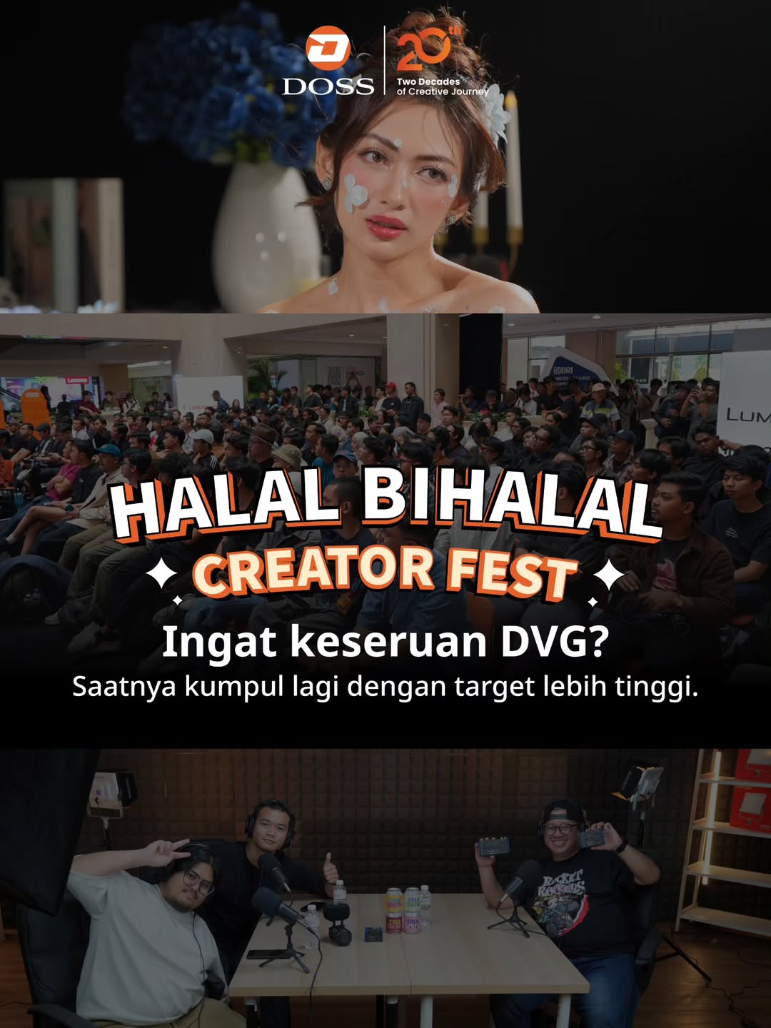 DOSS Halal Bihalal Creator Fest 2026: Event Kreator Paling Seru di DOSS Megastore Ratu Plaza