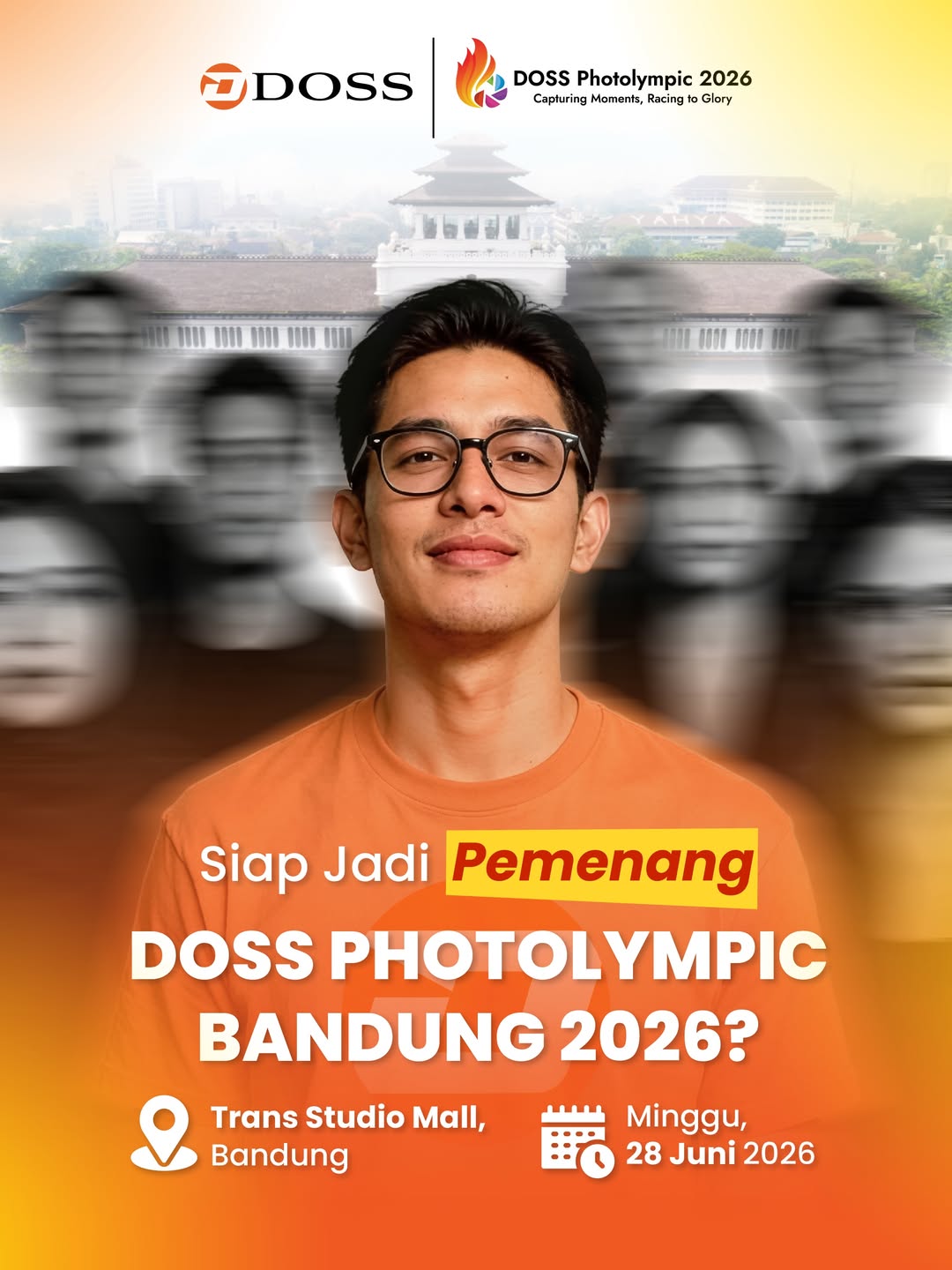 Yuk Join DOSS Photolympic Bandung 2026 di Trans Studio Mall Bandung, Ada Total Hadiah Puluhan Juta Rupiah