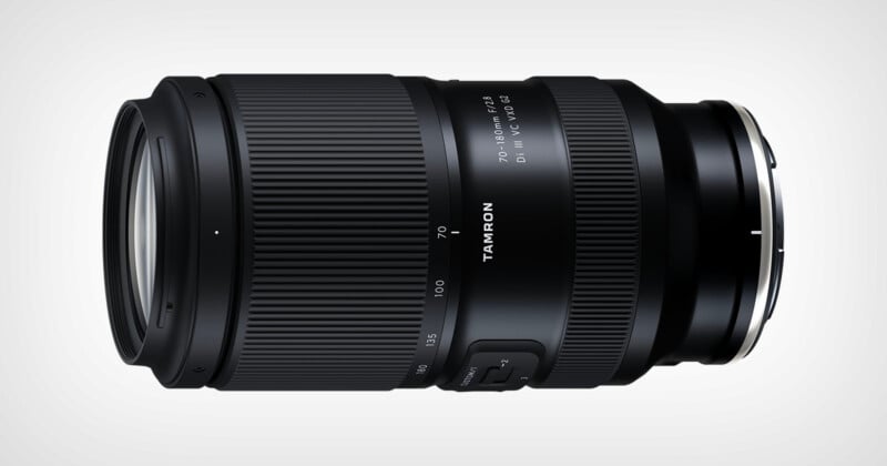 Tamron 70-180mm f/2.8 Di III VC VXD G2 Dirilis, Lengkapi Lensa G2 Trinity untuk Nikon Z