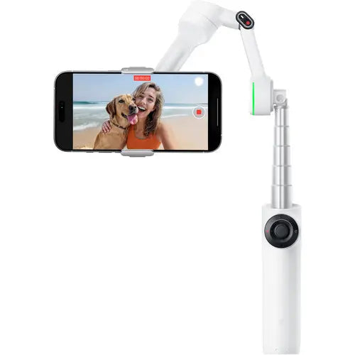 Insta360 Flow 2 Pro Smartphone Gimbal Stabilizer Creator Kit (White)