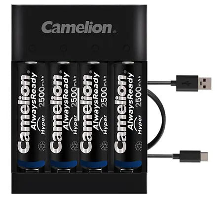 Camelion Pro Fast Charger +AA 2500Mah BP4