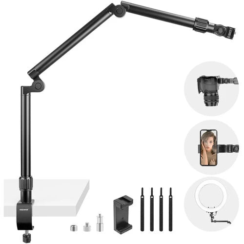 Neewer ST3A Flexible Overhead Camera Mount Desk Stand