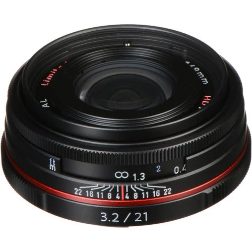 Ricoh Pentax HD Pentax DA 21mm f/3.2 AL Limited Lens (Black)