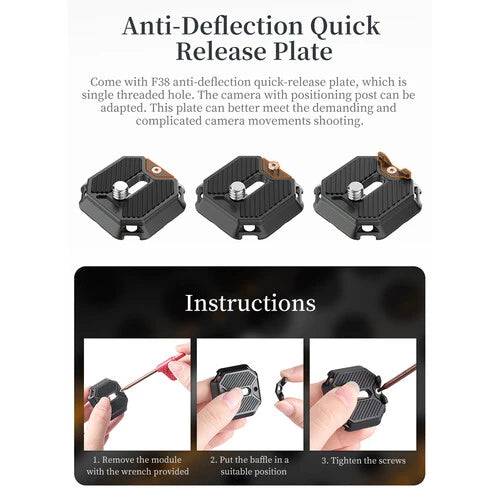 Falcam F38 DJI RS2/RSC2 Quick release kit 2408