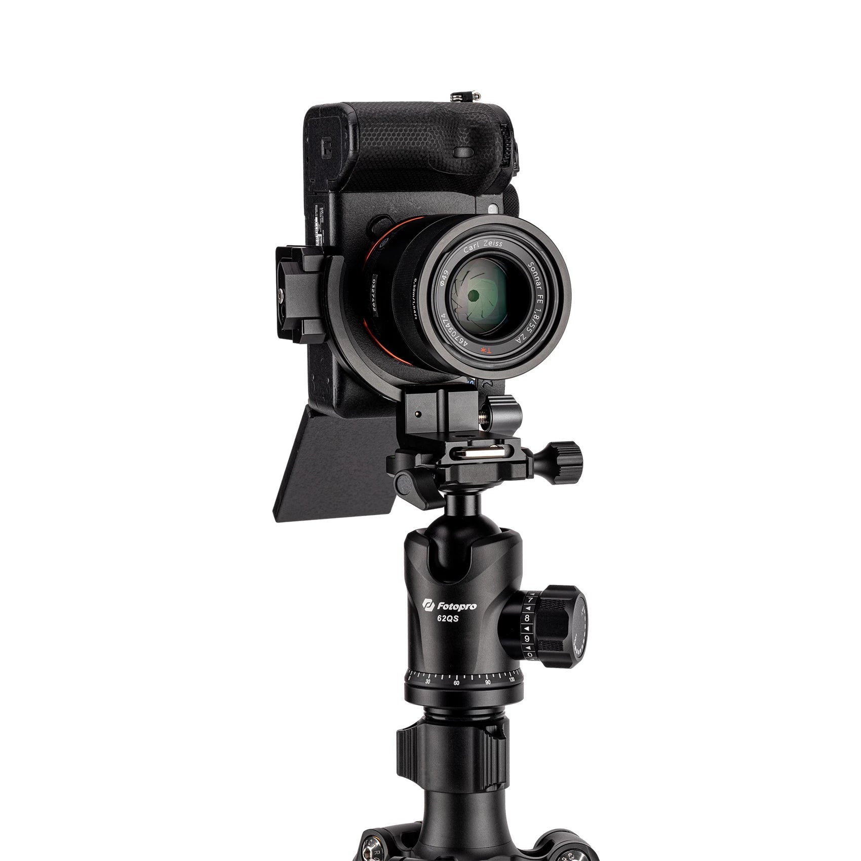 Fotopro X-Rotator 75 Horizontal to Vertical Rotating Camera (Black Grey)