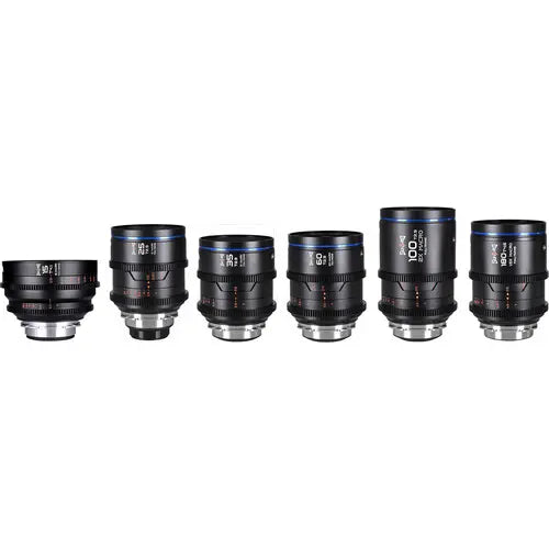 Laowa Sword Macro Cine 6-Lens Set (15mm, 25mm, 35mm, 60mm, 100mm, 180mm) for ARRI PL