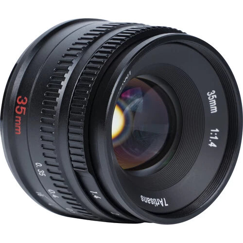 7Artisans 35mm F1.4 APS-C for Fujifilm FX-Mout (Black)