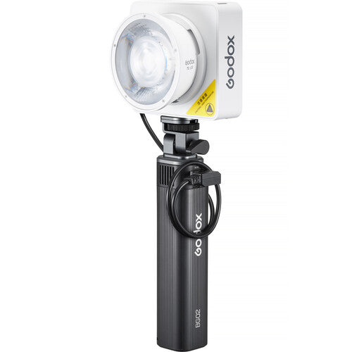 Godox ML100R Kit-3 RGB Portable LED Light (with 36° Lens and BG02 Battery Handle)