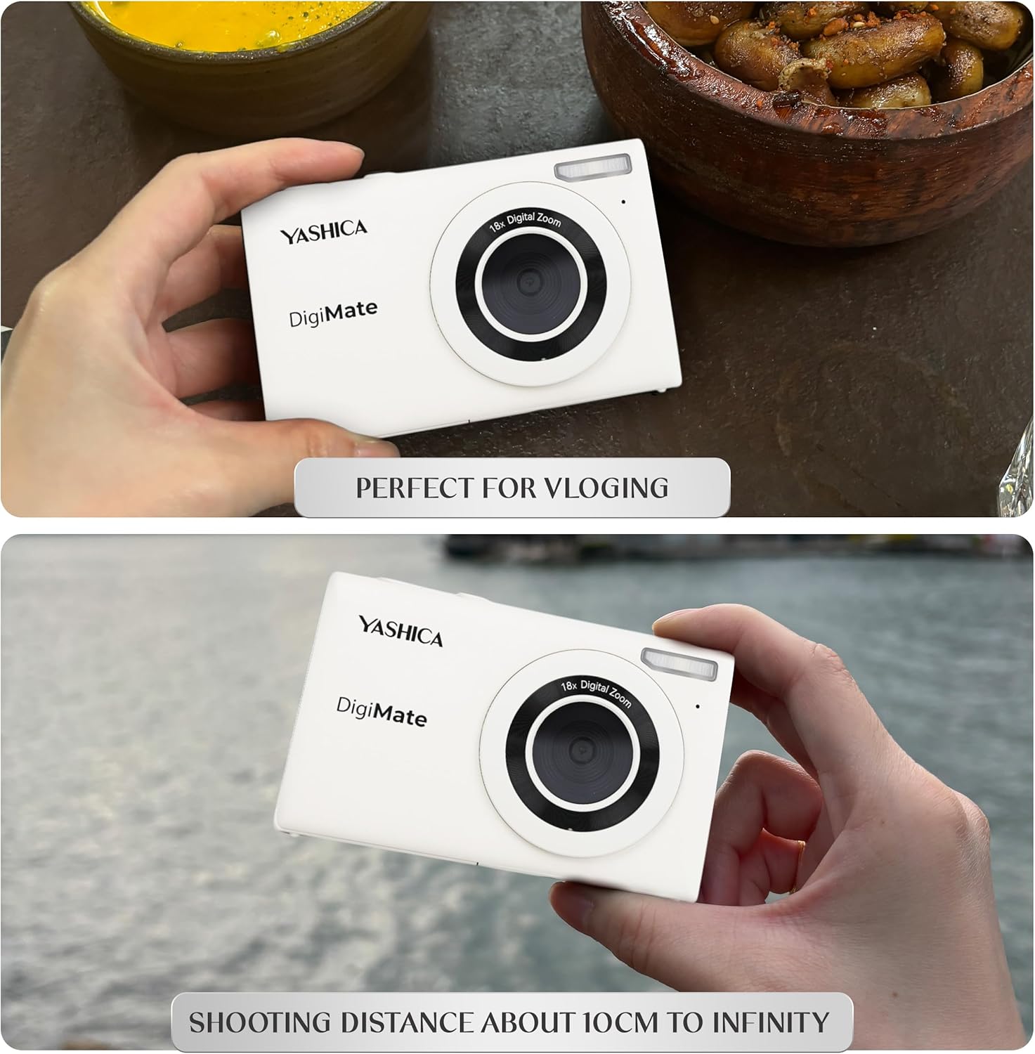 YASHICA DigiMate (Off White) YAS-DGM100-OW