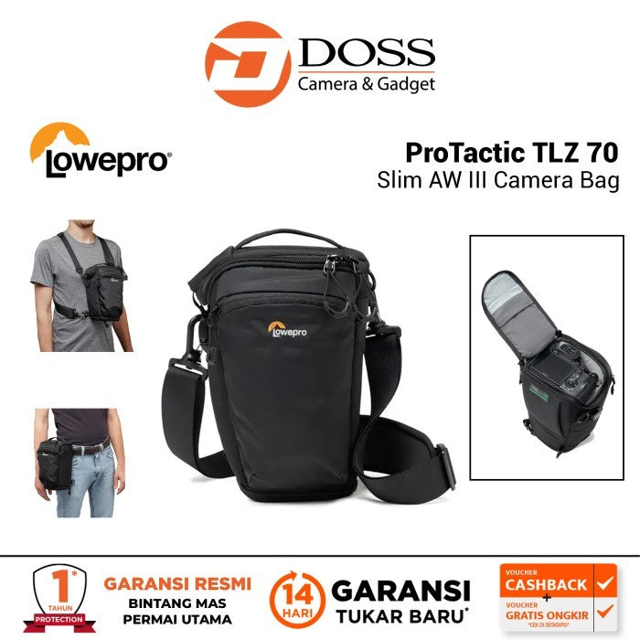 Lowepro ProTactic TLZ 70 Slim AW III Black Camera Bag