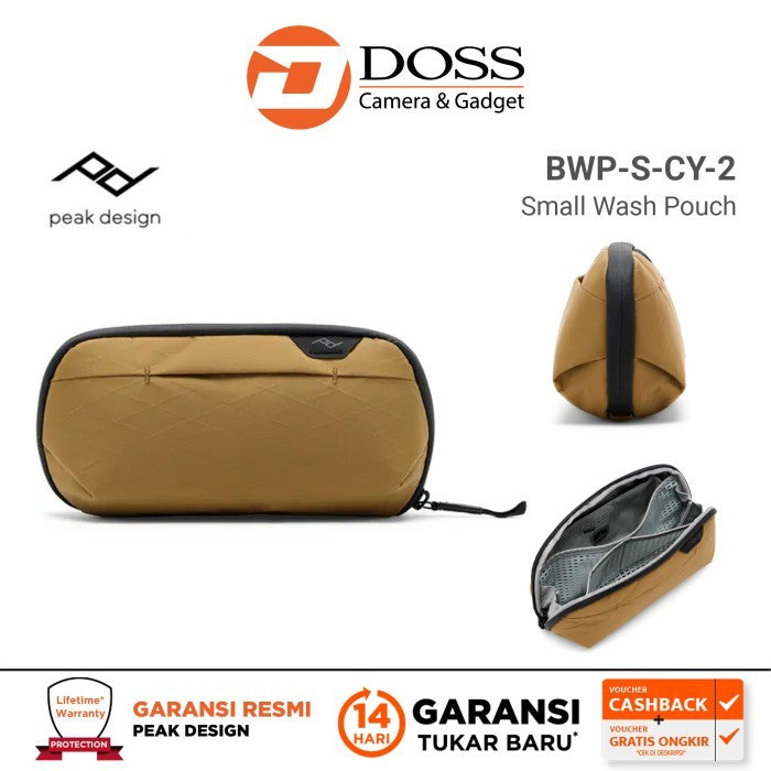 Peak Design BWP-S-CY-2 Wash Pouch Small Coyote