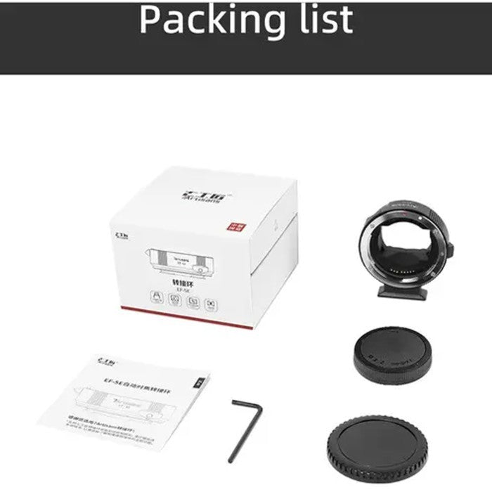 7Artisans Auto Focus Adapter Canon EF - Sony E