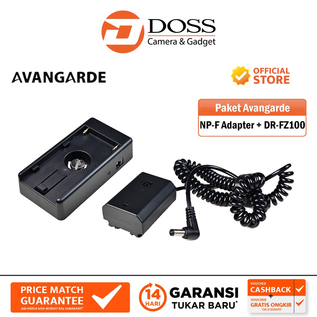 Paket Avangarde NP-F Adapter + DR-FZ100