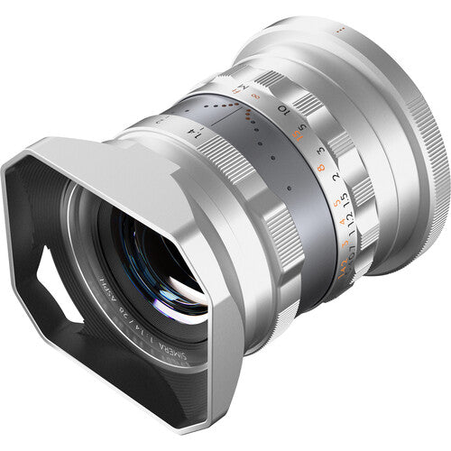 Thypoch Full-frame Photography Lens Simera 28mm f1.4 for Nikon Z Mount -Silver