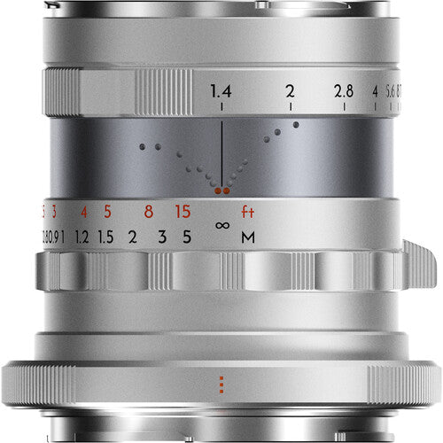 Thypoch Full-frame Photography Lens Simera 35mm f1.4 for Nikon Z Mount -Silver