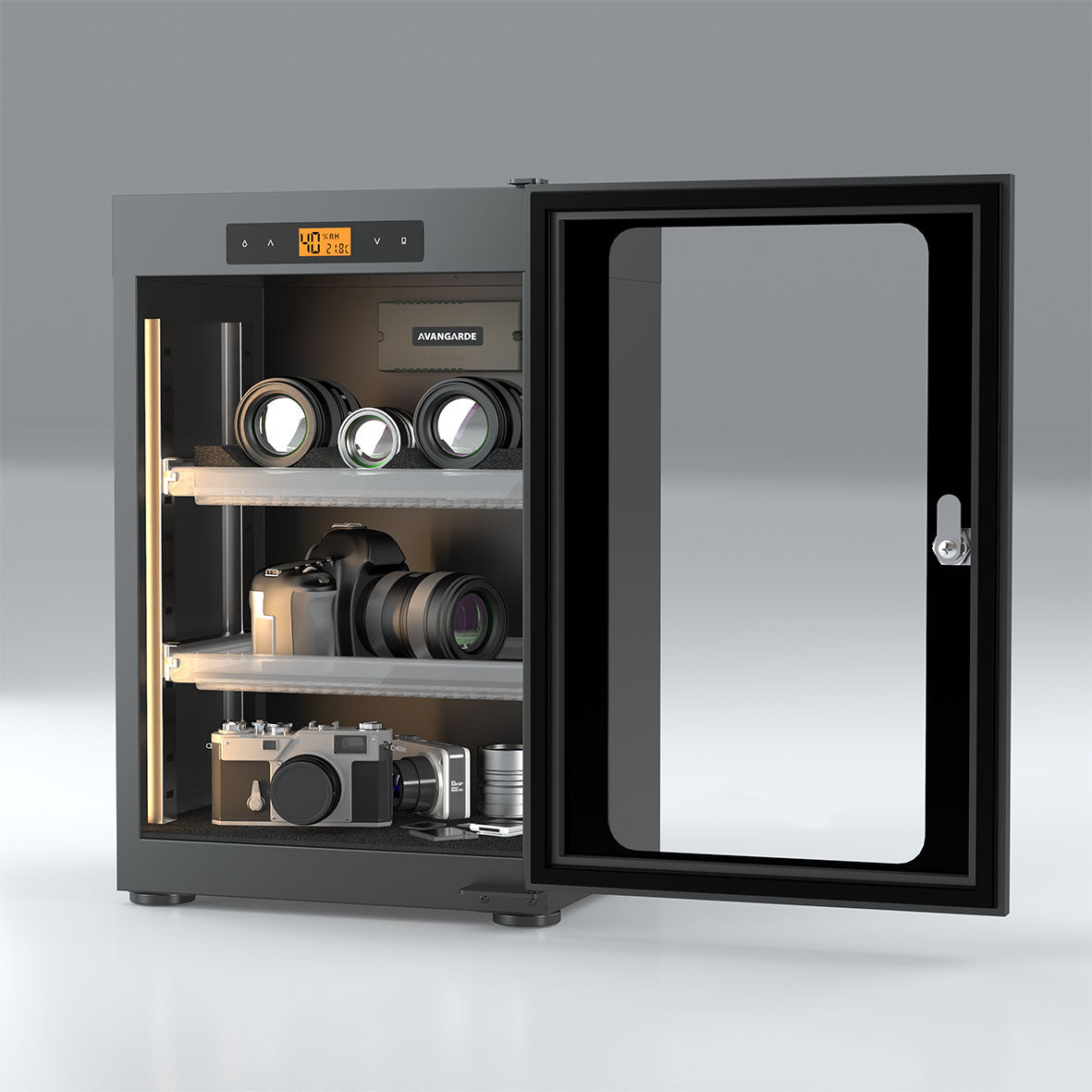 Avangarde AV-DT45D Electronic Dry Cabinet 40L Black