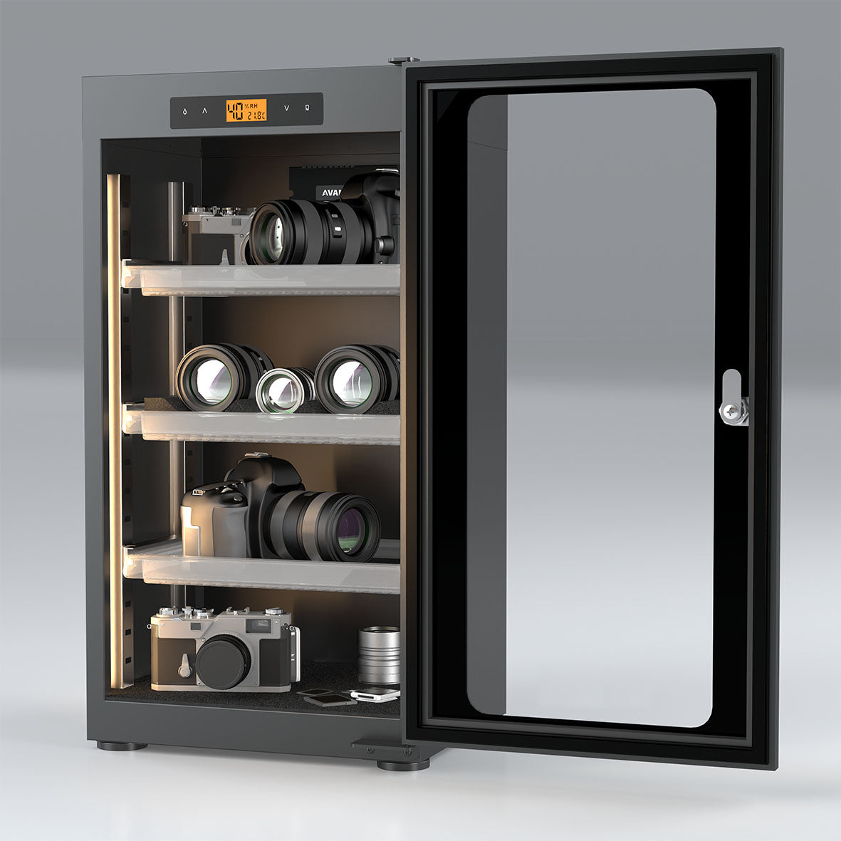 Avangarde AV-DT55D Electronic Dry Cabinet 50L Black