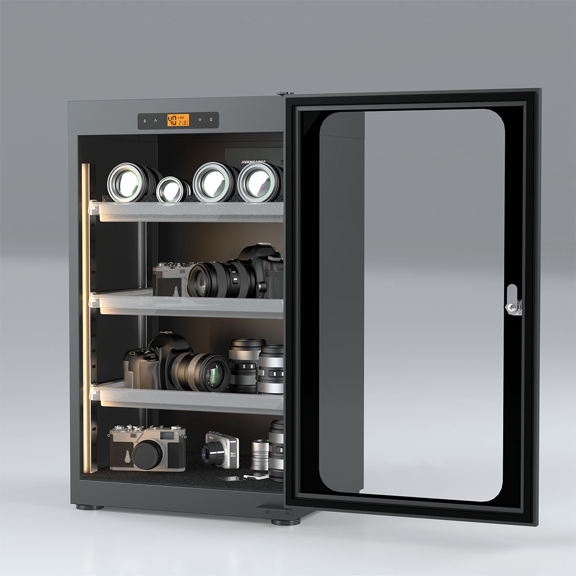 Avangarde AV-DT95D Electronic Dry Cabinet 90L Black