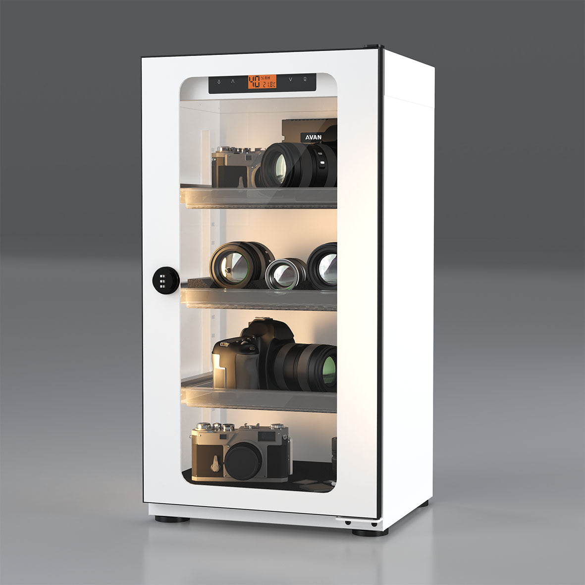 Avangarde AV-DTW55D Electronic Dry Cabinet 50L White