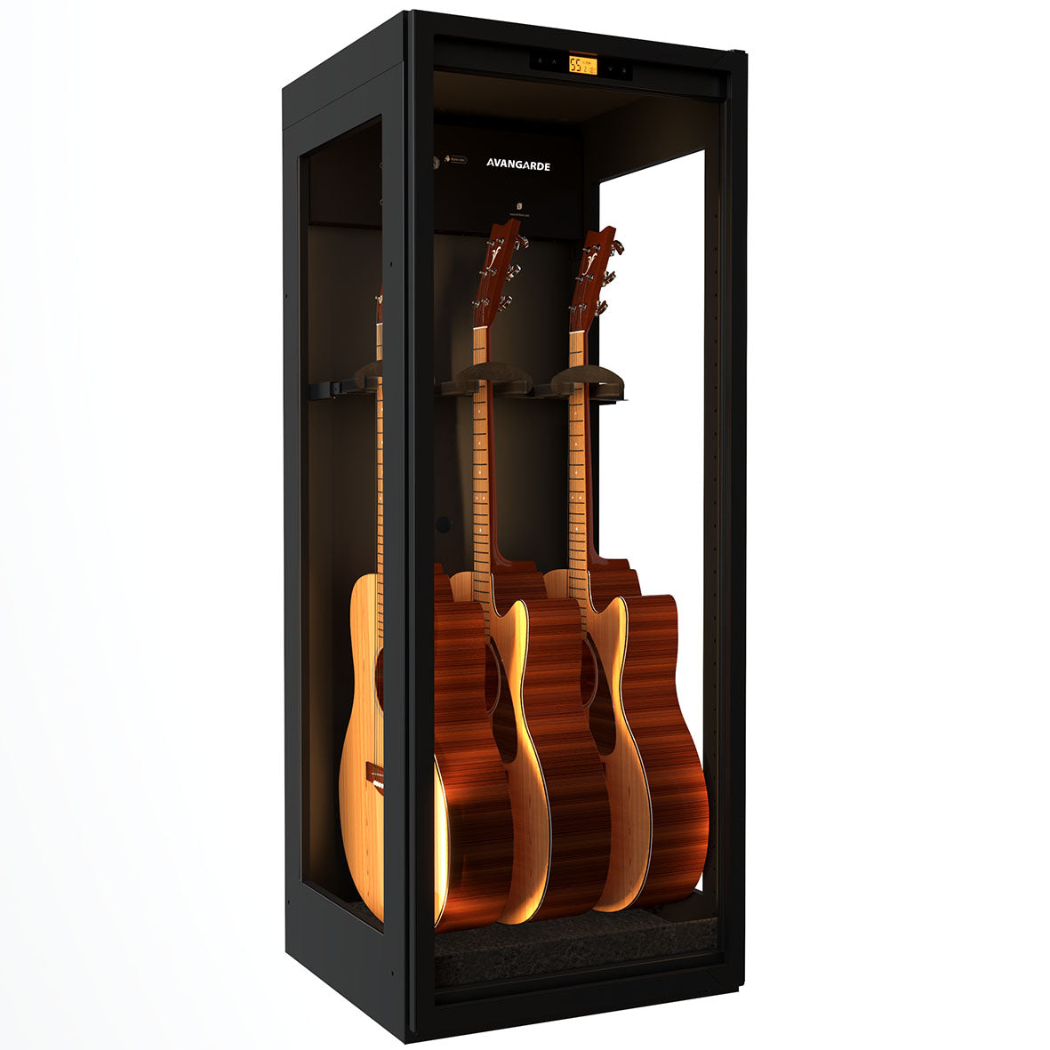 Avangarde AV-CMI305DT Musical Instrument Constant Humidity Cabinet 267L Black