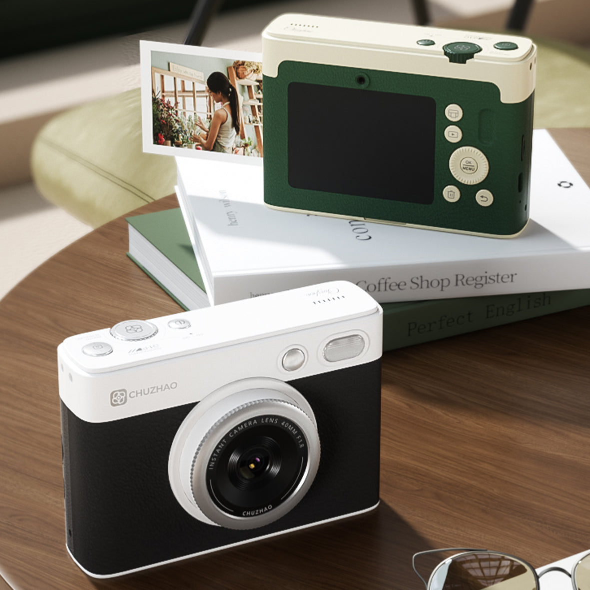 Chuzhao Instant Print Digital Camera D1-P (Black)