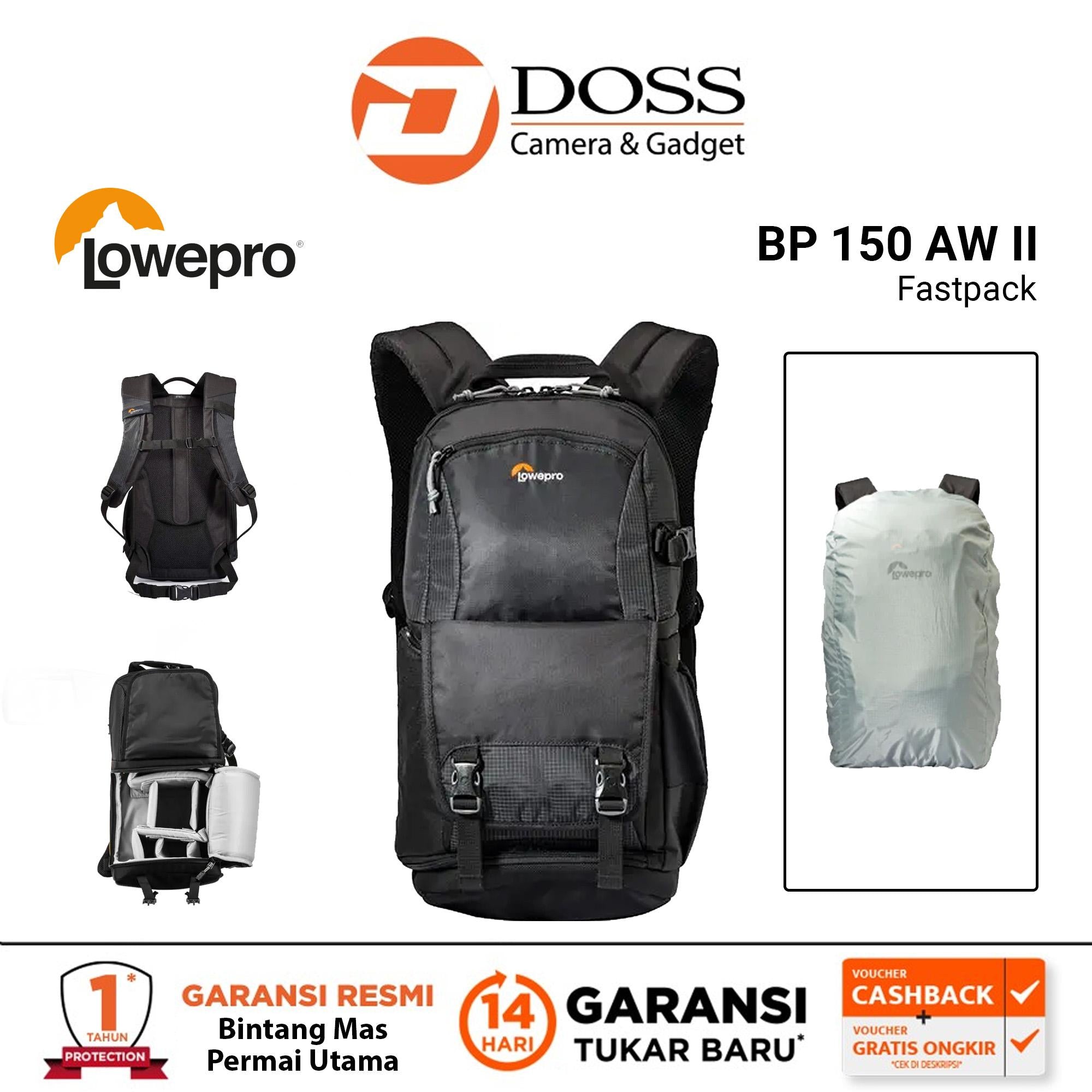 Lowepro Fastpack BP 150 AW II Black BP150AW II