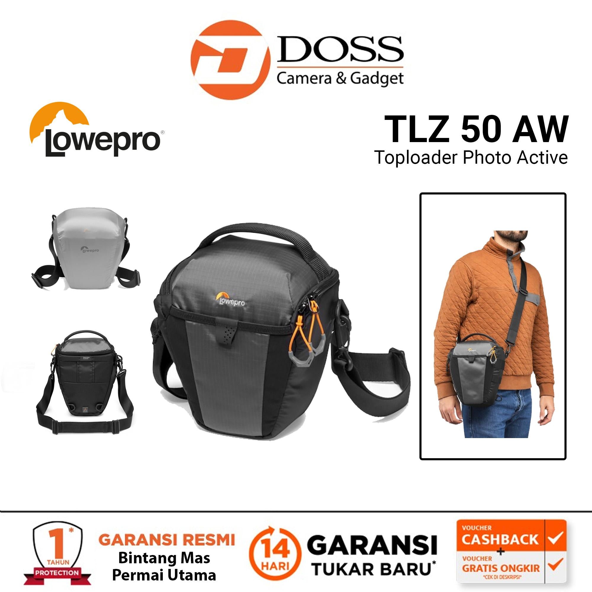 Lowepro Toploader Photo Active TLZ 50 AW Grey