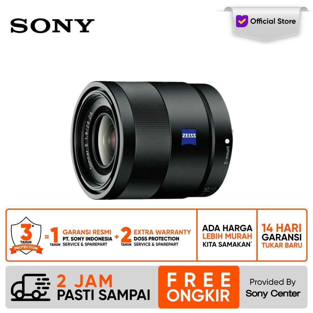 SONY E 24mm f/1.8 ZA Sonnar T* ZEISS / SEL24F18Z