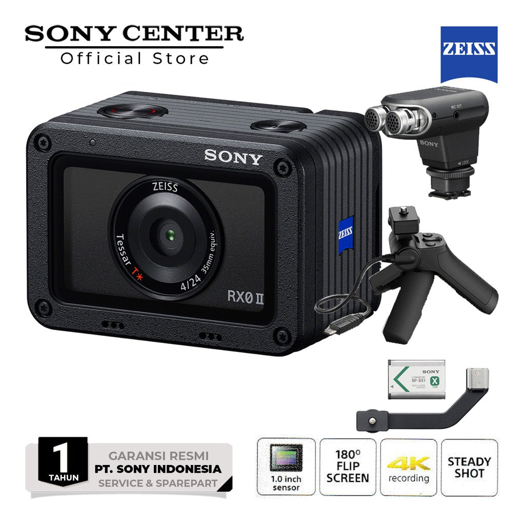 SONY RX0 II G Vlogging Kit / RX0IIG / RX0MIIG / RX0 MIIG / RX0 MII G / RX0M2G / RX0 M2 G / RX0 M2G