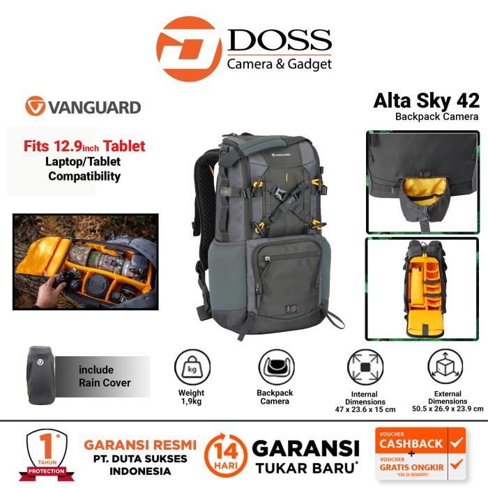 Vanguard Alta Sky 42 Backpack Camera Vanguard Tas Kamera