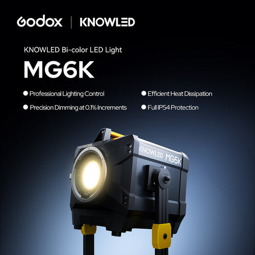 Godox KNOWLED MG6K Bi-Color LED Monolight Kit with Carry Bag