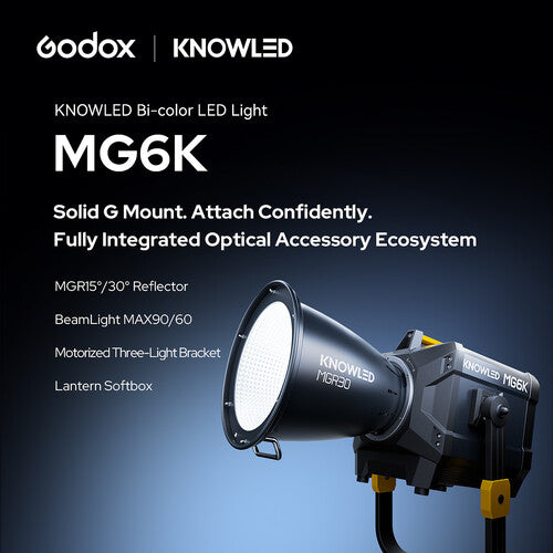 Godox KNOWLED MG6K Bi-Color LED Monolight Kit with Carry Bag
