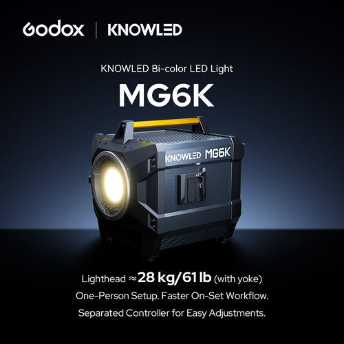 Godox KNOWLED MG6K Bi-Color LED Monolight Kit with Carry Bag