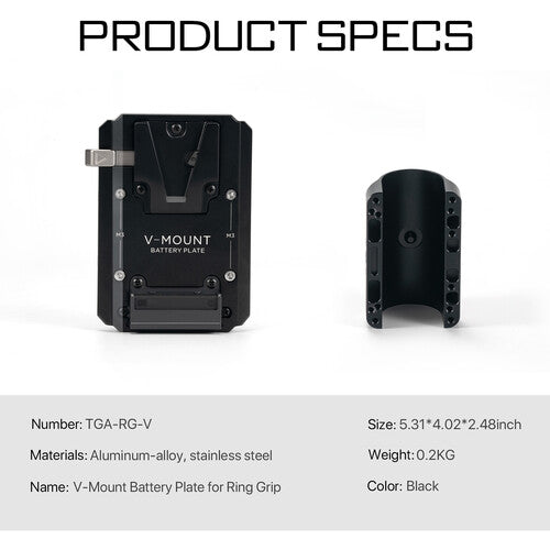 Tilta V-Mount Battery Plate for Ring Grip