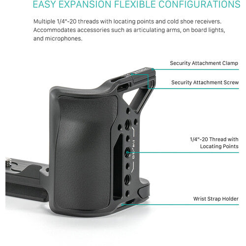 Tilta L-Bracket Mounting Plate for Sony ZV-E10 - Black