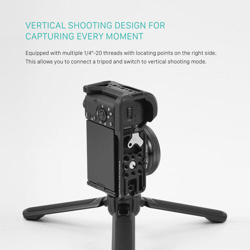 Tilta L-Bracket Mounting Plate for Sony ZV-E10 - Black