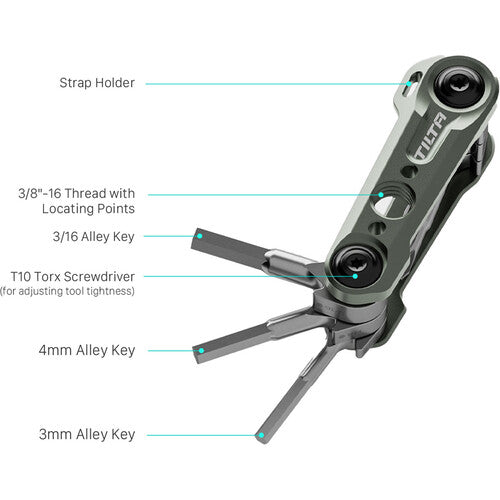 Tilta Multi-Functional Mini Tool Kit - Black