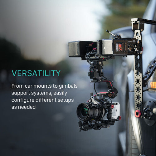 Tilta Battery Plate to DJI RS 4 Power Pass-through Plate Kit - V Mount TGA-PPK3-V