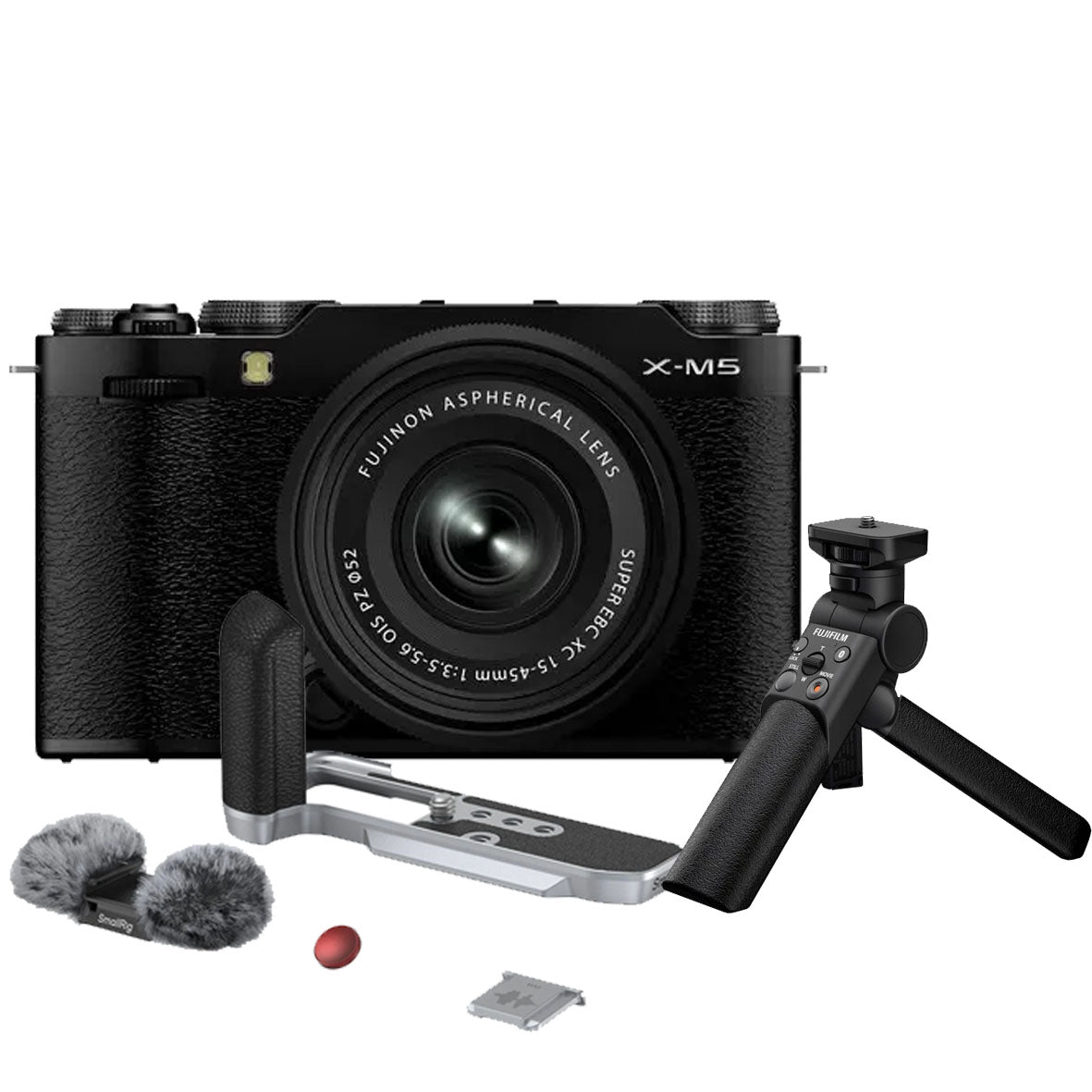Fujifilm X-M5 kit 15-45mm Black Travel Kit Package