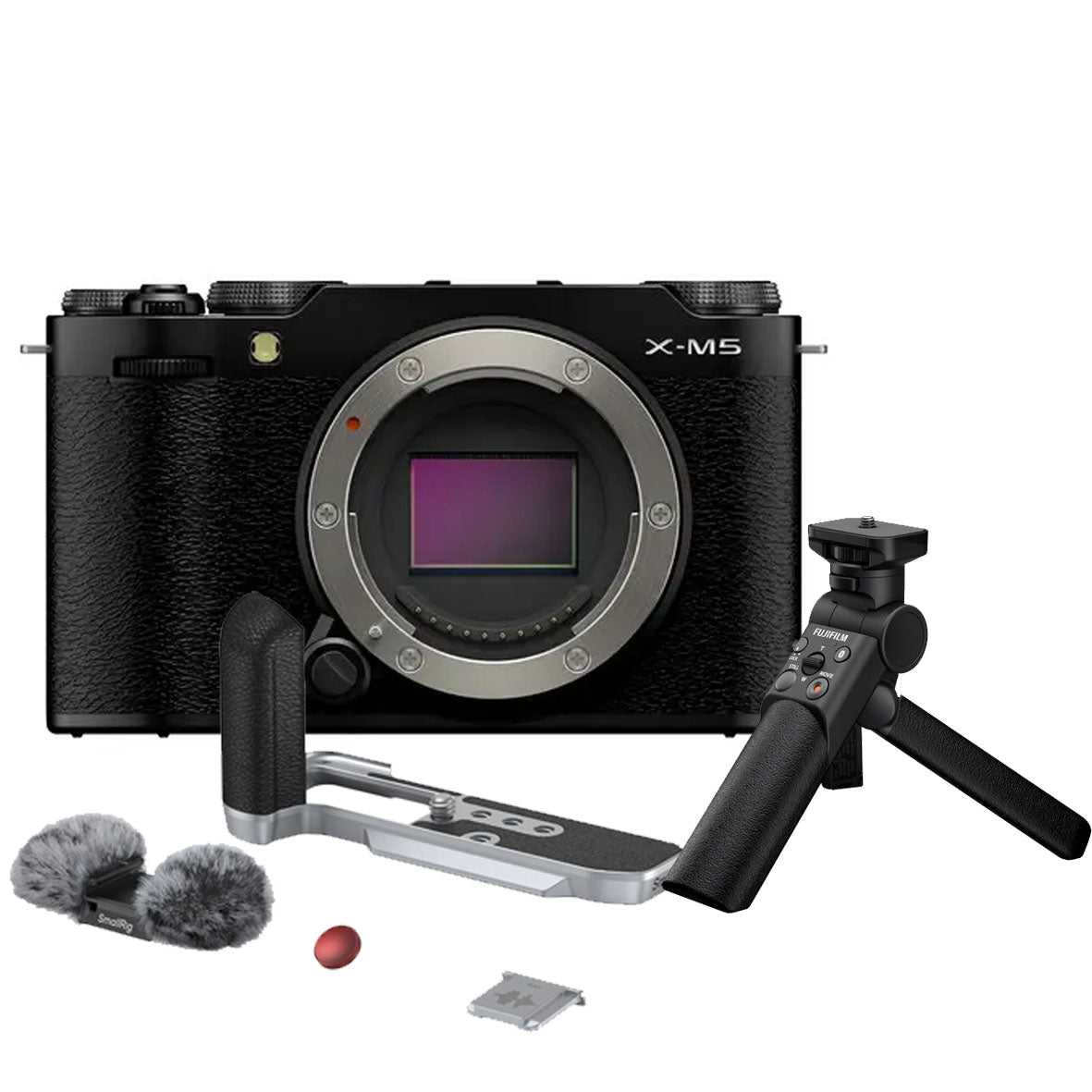 Fujifilm X-M5 Body Only Black Travel Kit Package