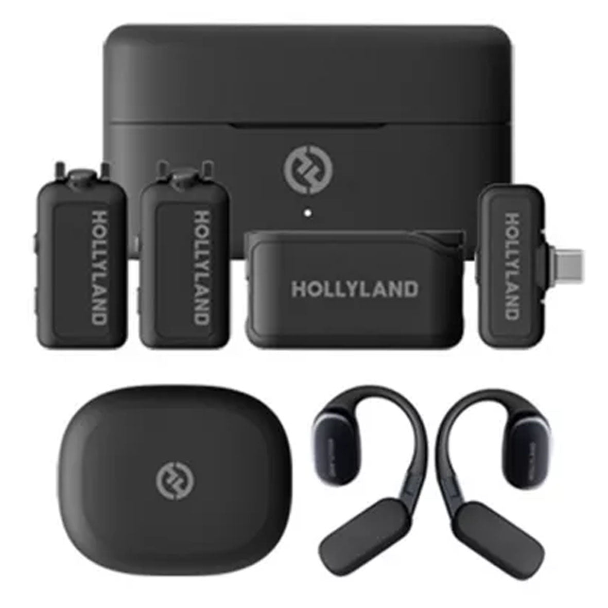 Hollyland LARK MAX 2 Ultimate Combo 2-Person Wireless Microphone System for Cameras and Mobile Devices