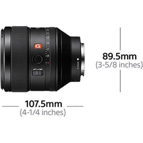 Sony FE 85mm f1.4 GM Lens