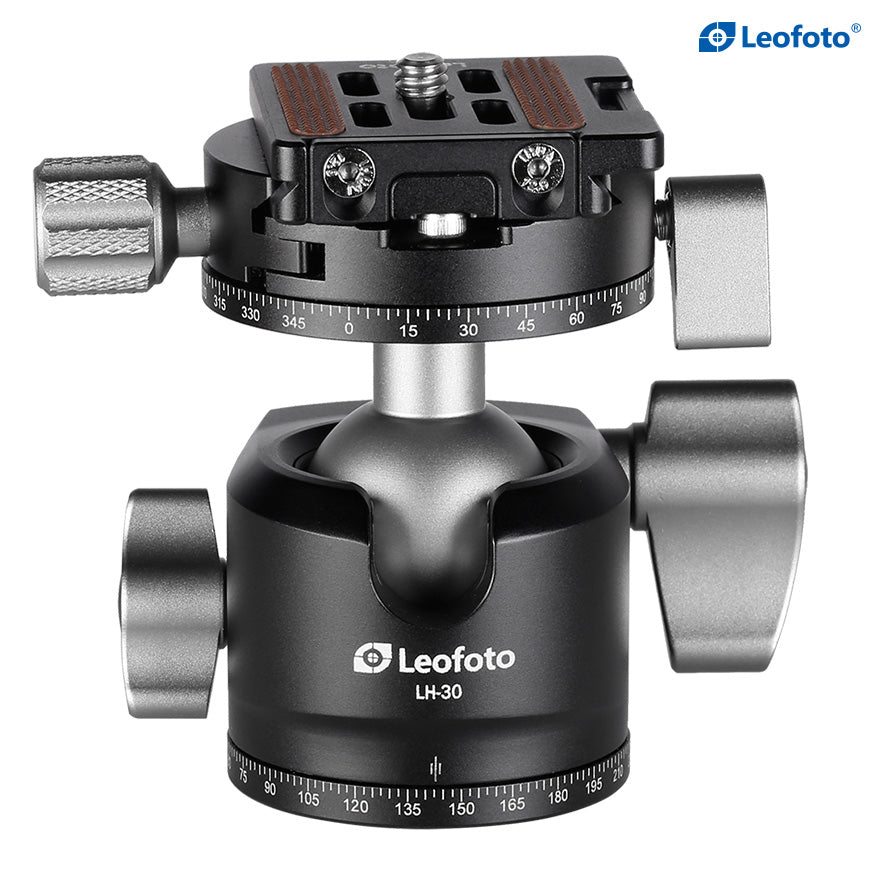 Leofoto LH-30R with NP-50 Ball Head With QR Plate